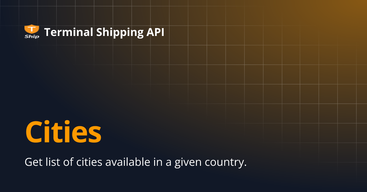cities-terminal-shipping-api